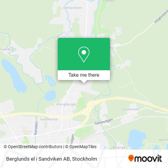 Berglunds el i Sandviken AB map