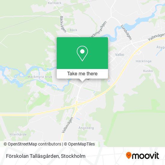 Förskolan Tallåsgården map