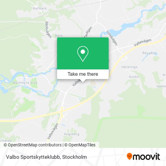 Valbo Sportskytteklubb map