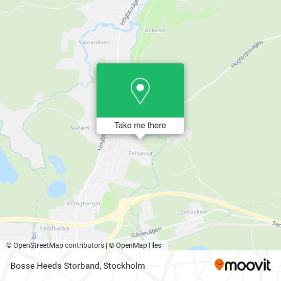 Bosse Heeds Storband map