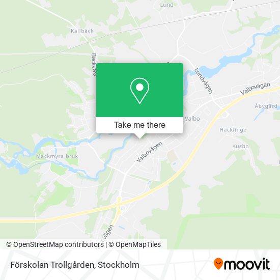 Förskolan Trollgården map