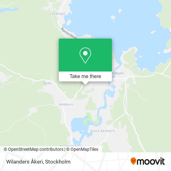 Wilanders Åkeri map