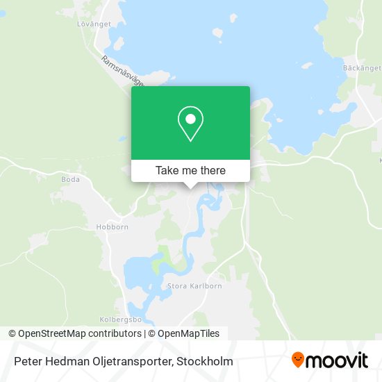 Peter Hedman Oljetransporter map