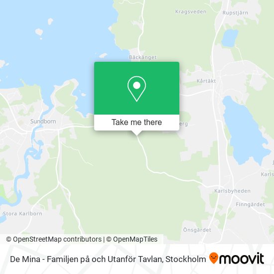 De Mina - Familjen på och Utanför Tavlan map