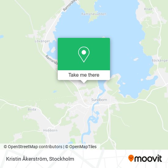 Kristin Åkerström map