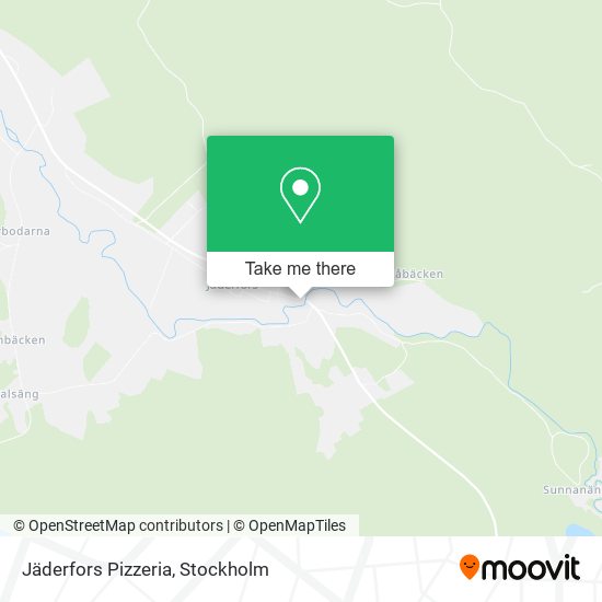 Jäderfors Pizzeria map