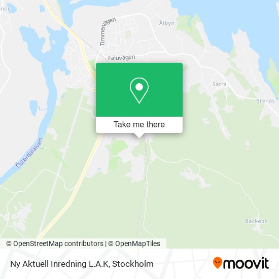 Ny Aktuell Inredning L.A.K map
