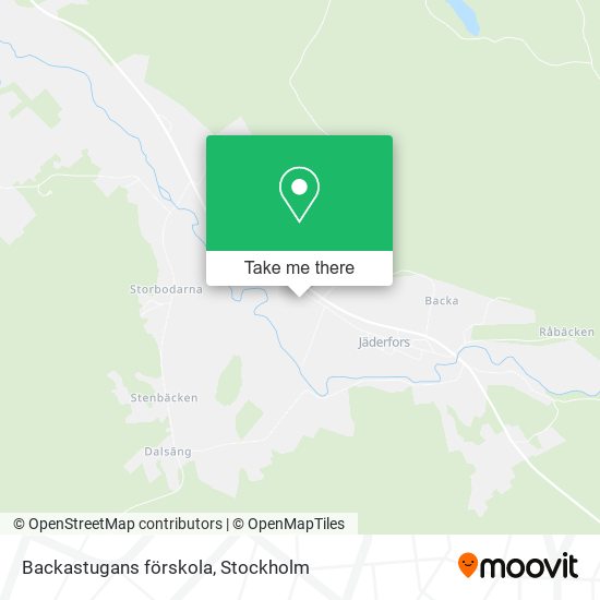 Backastugans förskola map
