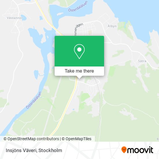 Insjöns Väveri map