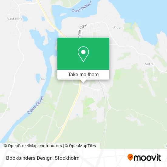 Bookbinders Design map