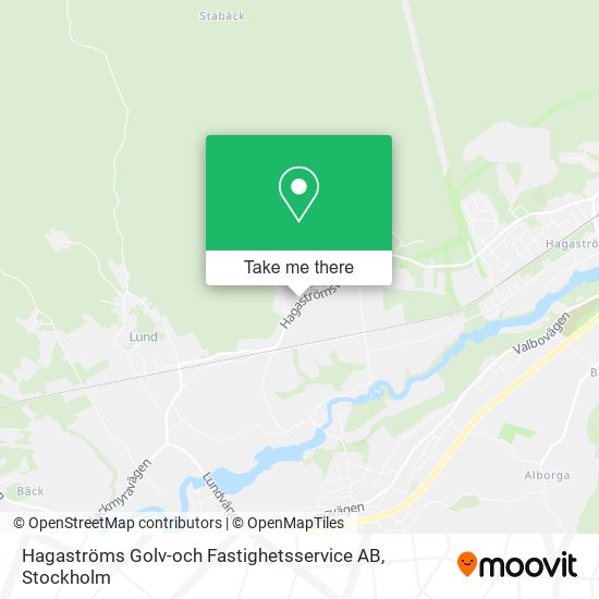Hagaströms Golv-och Fastighetsservice AB map