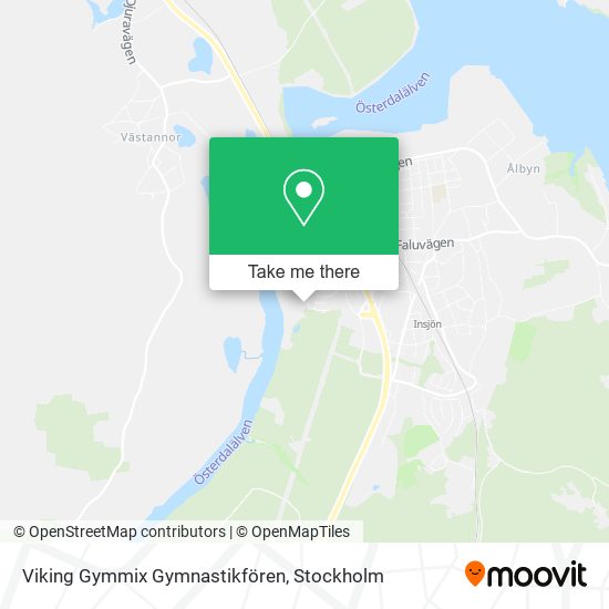 Viking Gymmix Gymnastikfören map