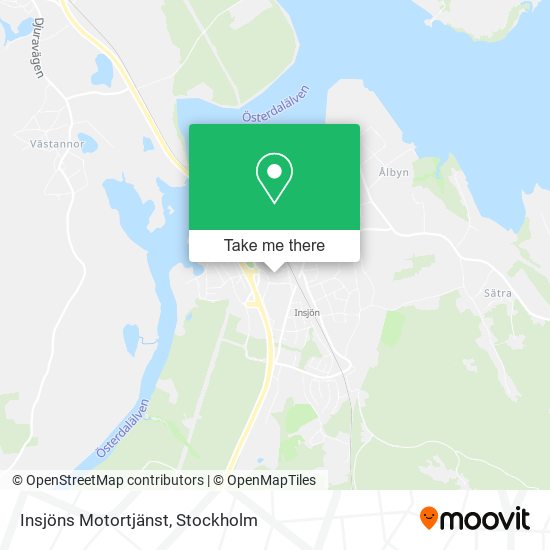 Insjöns Motortjänst map