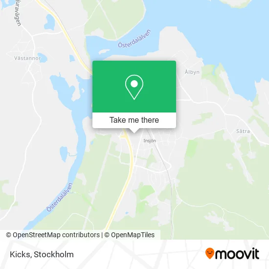Kicks map