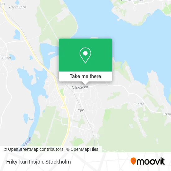 Frikyrkan Insjön map