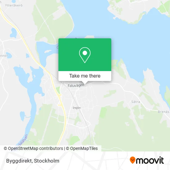 Byggdirekt map