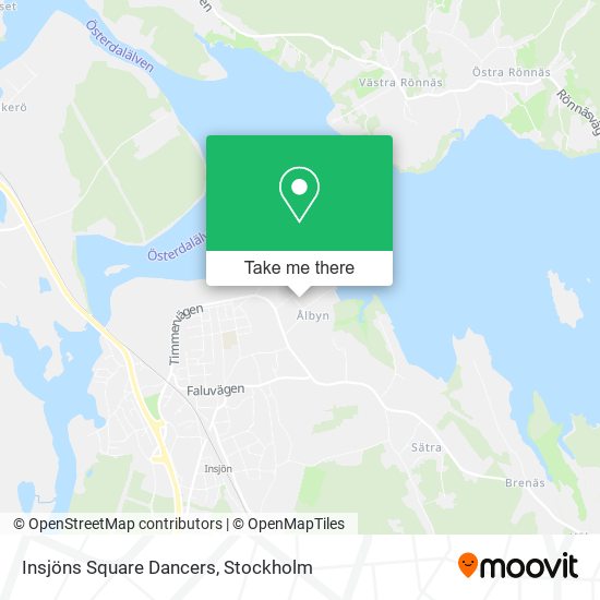 Insjöns Square Dancers map