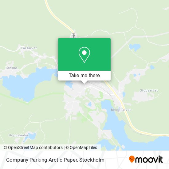 Company Parking Arctic Paper map