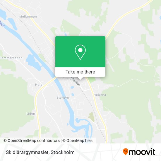 Skidlärargymnasiet map
