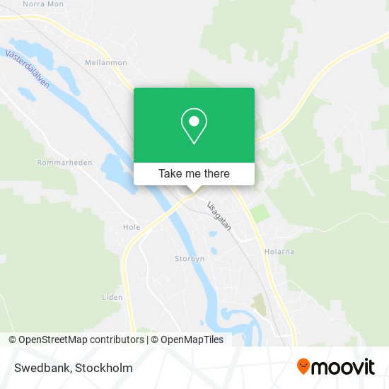 Swedbank map