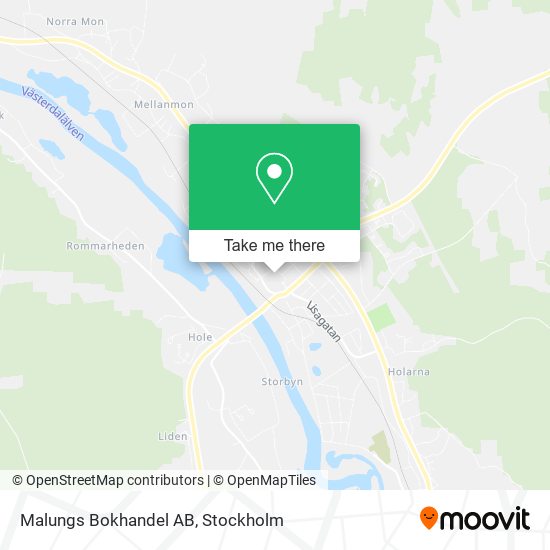 Malungs Bokhandel AB map