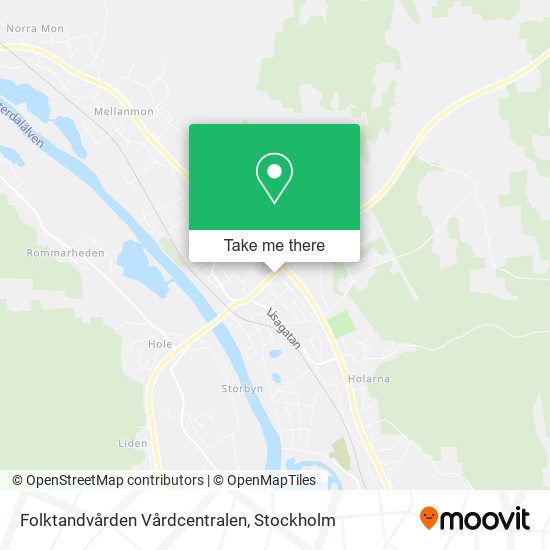 Folktandvården Vårdcentralen map