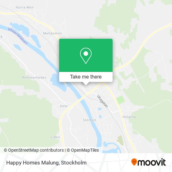 Happy Homes Malung map