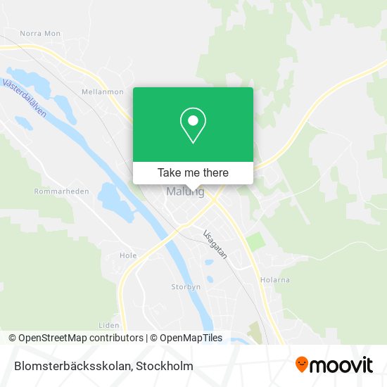 Blomsterbäcksskolan map