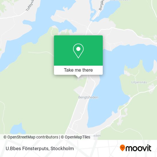U.Bbes Fönsterputs map