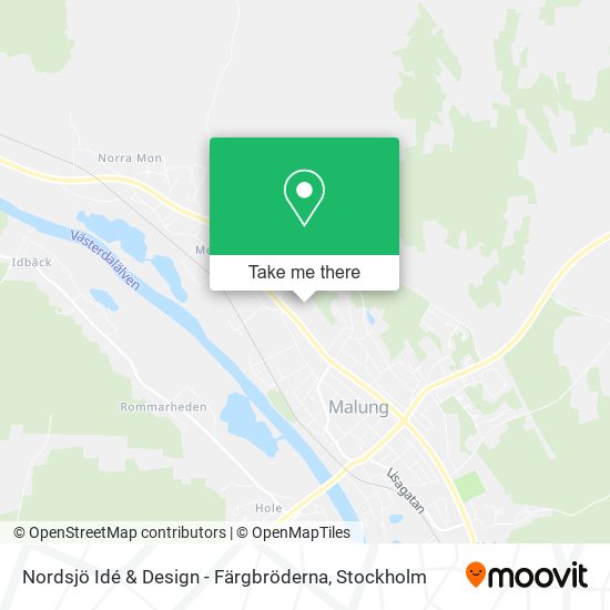 Nordsjö Idé & Design - Färgbröderna map