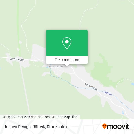 Innova Design, Rättvik map
