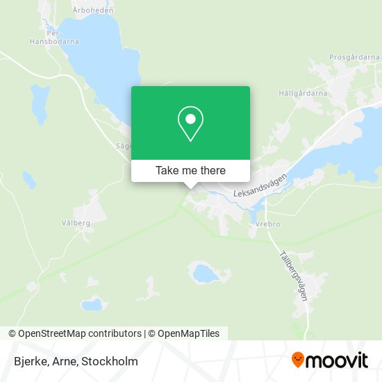 Bjerke, Arne map