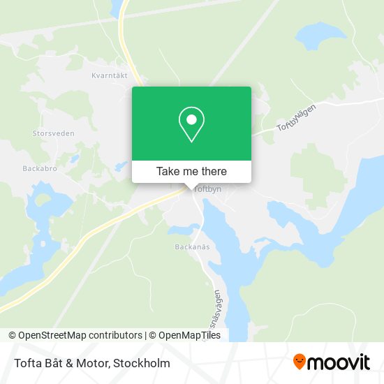 Tofta Båt & Motor map