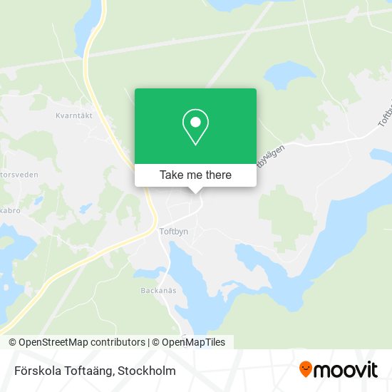 Förskola Toftaäng map
