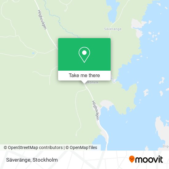 Säveränge map