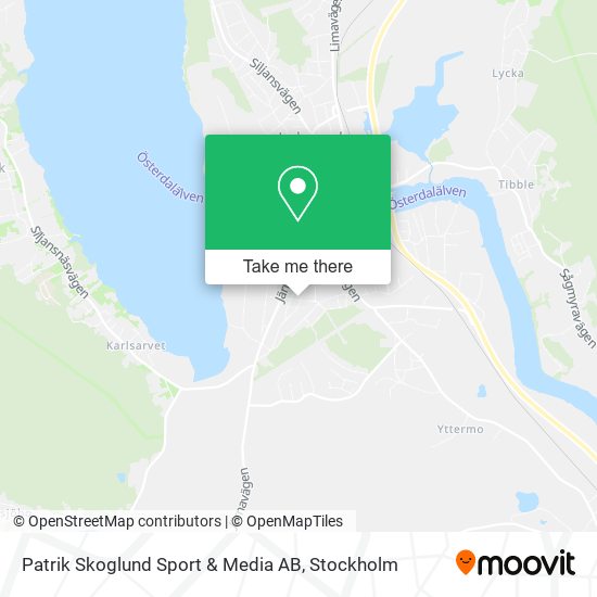 Patrik Skoglund Sport & Media AB map