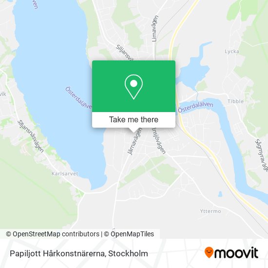 Papiljott Hårkonstnärerna map