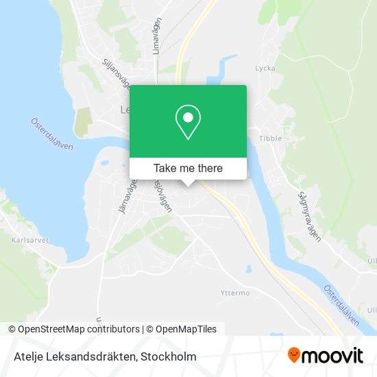 Atelje Leksandsdräkten map
