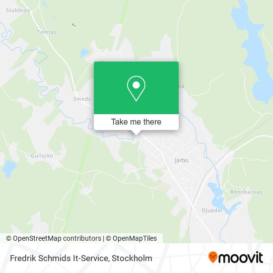 Fredrik Schmids It-Service map