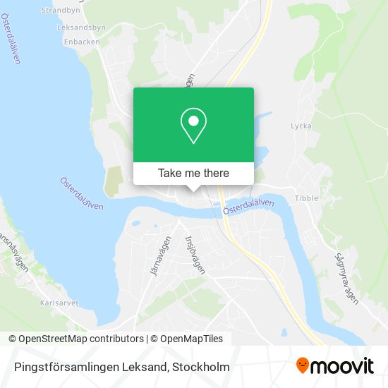 Pingstförsamlingen Leksand map