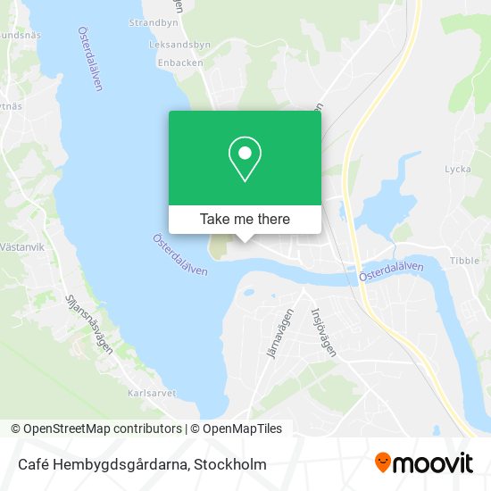 Café Hembygdsgårdarna map