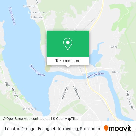 Länsförsäkringar Fastighetsförmedling map