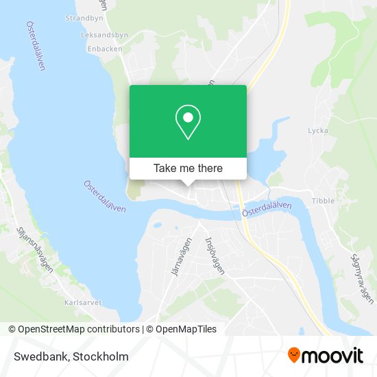 Swedbank map