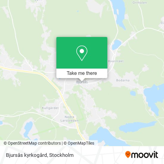 Bjursås kyrkogård map