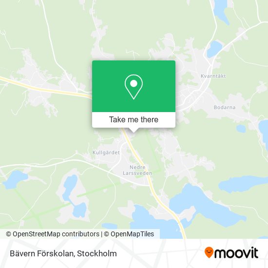 Bävern Förskolan map