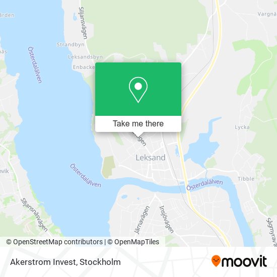 Akerstrom Invest map