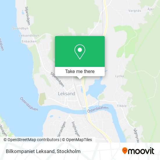 Bilkompaniet Leksand map