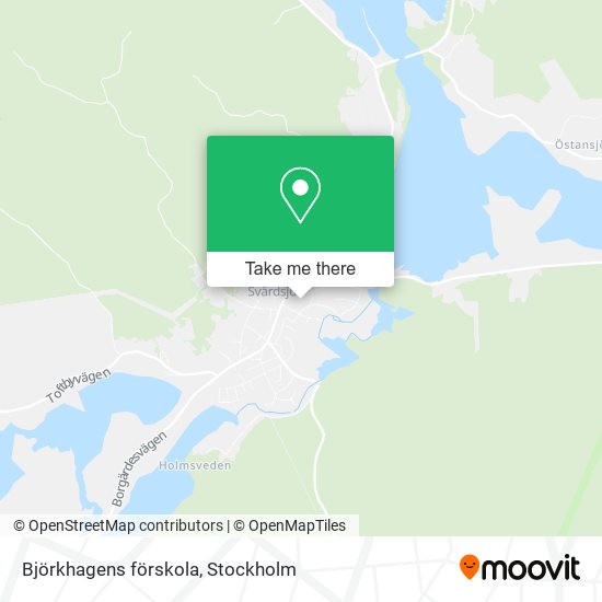 Björkhagens förskola map