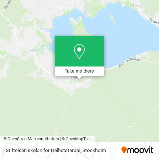 Stiftelsen skolan för Helhetsterapi map