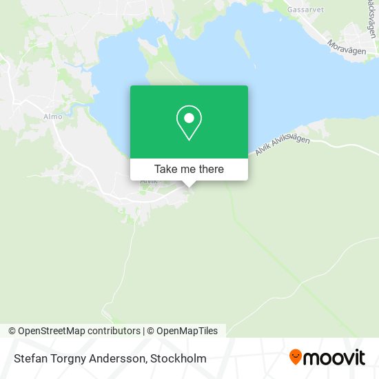 Stefan Torgny Andersson map